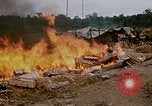 Image of dismantling Fire Base Myron Cambodia, 1970, second 25 stock footage video 65675030460