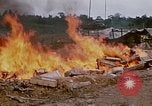 Image of dismantling Fire Base Myron Cambodia, 1970, second 29 stock footage video 65675030460