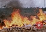 Image of dismantling Fire Base Myron Cambodia, 1970, second 34 stock footage video 65675030460