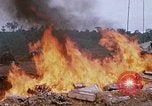 Image of dismantling Fire Base Myron Cambodia, 1970, second 37 stock footage video 65675030460