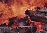 Image of dismantling Fire Base Myron Cambodia, 1970, second 46 stock footage video 65675030460