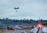Image of bulldozer levels ground at Fire Base Myron Cambodia, 1970, second 42 stock footage video 65675030461