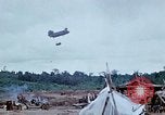 Image of bulldozer levels ground at Fire Base Myron Cambodia, 1970, second 45 stock footage video 65675030461