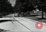 Standbild Schäden an Reifen wegen Ausschlag fahren Akron Ohio USA, 1941, aus Sekunde 41 historischem Filmmaterial Videoclip 65675030481