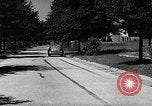 Standbild Schäden an Reifen wegen Ausschlag fahren Akron Ohio USA, 1941, aus Sekunde 43 historischem Filmmaterial Videoclip 65675030481