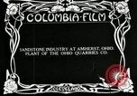 Image Buckeye la carrière de grès Amherst Ohio USA, 1915, de la seconde 3 séquences d'archives historiques vidéo 65675030498