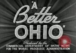 Standbild WPA Entwicklungen nach der großen Depression Ohio United States USA, 1937, aus Sekunde 5 historischem Filmmaterial Videoclip 65675030500
