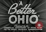 Standbild WPA Entwicklungen nach der großen Depression Ohio United States USA, 1937, aus Sekunde 8 historischem Filmmaterial Videoclip 65675030500