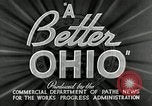 Standbild WPA Entwicklungen nach der großen Depression Ohio United States USA, 1937, aus Sekunde 10 historischem Filmmaterial Videoclip 65675030500