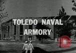 Image of Toledo Naval Armory in Great Depression Toledo Ohio USA, 1937, second 4 stock footage video 65675030501