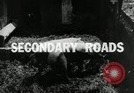 Image of Great Depression programs for improved roads and facilities Ohio United States USA, 1937, second 3 stock footage video 65675030502