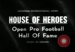 Standbild der Pro Football Hall of Fame Canton Ohio USA, 1963, aus Sekunde 4 historischem Filmmaterial Videoclip 65675030506