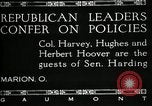 Standbild Senator Warren G Harding Marion Ohio USA, 1920, aus Sekunde 1 historischem Filmmaterial Videoclip 65675030508
