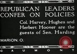 Standbild Senator Warren G Harding Marion Ohio USA, 1920, aus Sekunde 3 historischem Filmmaterial Videoclip 65675030508