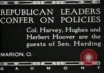 Standbild Senator Warren G Harding Marion Ohio USA, 1920, aus Sekunde 4 historischem Filmmaterial Videoclip 65675030508