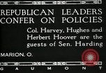 Standbild Senator Warren G Harding Marion Ohio USA, 1920, aus Sekunde 8 historischem Filmmaterial Videoclip 65675030508