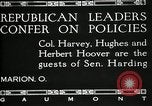 Standbild Senator Warren G Harding Marion Ohio USA, 1920, aus Sekunde 9 historischem Filmmaterial Videoclip 65675030508