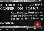 Standbild Senator Warren G Harding Marion Ohio USA, 1920, aus Sekunde 10 historischem Filmmaterial Videoclip 65675030508