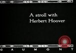 Standbild Senator Warren G Harding Marion Ohio USA, 1920, aus Sekunde 23 historischem Filmmaterial Videoclip 65675030508
