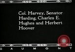 Standbild Senator Warren G Harding Marion Ohio USA, 1920, aus Sekunde 42 historischem Filmmaterial Videoclip 65675030508
