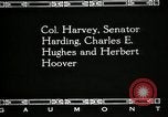 Standbild Senator Warren G Harding Marion Ohio USA, 1920, aus Sekunde 45 historischem Filmmaterial Videoclip 65675030508