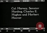 Standbild Senator Warren G Harding Marion Ohio USA, 1920, aus Sekunde 46 historischem Filmmaterial Videoclip 65675030508