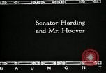 Standbild Senator Warren G Harding Marion Ohio USA, 1920, aus Sekunde 53 historischem Filmmaterial Videoclip 65675030508