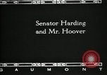 Standbild Senator Warren G Harding Marion Ohio USA, 1920, aus Sekunde 54 historischem Filmmaterial Videoclip 65675030508