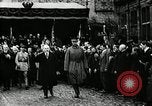 Standbild Präsident Raymond Poincaré Ieper Belgien, 1920, aus Sekunde 38 historischem Filmmaterial Videoclip 65675030511