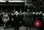 Standbild Präsident Raymond Poincaré Ieper Belgien, 1920, aus Sekunde 41 historischem Filmmaterial Videoclip 65675030511