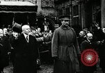 Standbild Präsident Raymond Poincaré Ieper Belgien, 1920, aus Sekunde 43 historischem Filmmaterial Videoclip 65675030511