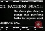 Immagine di Bagno di olio caldo Le Grand California USA, 1920, secondo 5 filmato di repertorio 65675030512