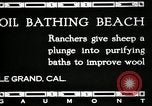 Immagine di Bagno di olio caldo Le Grand California USA, 1920, secondo 11 filmato di repertorio 65675030512