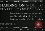 Immagine di Presidente W G Harding Fremont Ohio USA, 1919, secondo 3 filmato di repertorio 65675030513