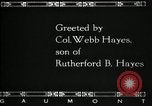 Immagine di Presidente W G Harding Fremont Ohio USA, 1919, secondo 26 filmato di repertorio 65675030513