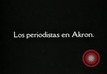 Image of Pan American Congress of Journalists Akron Ohio USA, 1927, second 3 stock footage video 65675030523