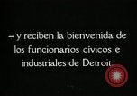 Image of Pan American Congress of Journalists Detroit Michigan USA, 1927, second 51 stock footage video 65675030526