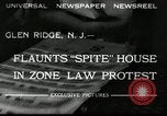 Immagine di La protesta contro la legge di zona Glen Ridge New Jersey USA, 1932, secondo 5 filmato di repertorio 65675030534