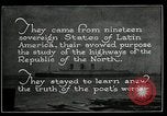 Immagine di Pan American Highway Commissione Washington DC USA, 1924, secondo 35 filmato di repertorio 65675030545