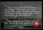 Immagine di Pan American Highway Commissione Washington DC USA, 1924, secondo 41 filmato di repertorio 65675030545