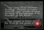 Immagine di Pan American Highway Commissione Washington DC USA, 1924, secondo 48 filmato di repertorio 65675030545
