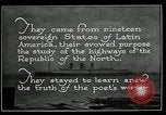 Immagine di Pan American Highway Commissione Washington DC USA, 1924, secondo 52 filmato di repertorio 65675030545
