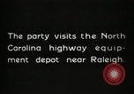 Image of Governor Frank B Kellogg North Carolina United States USA, 1924, second 30 stock footage video 65675030547