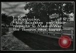 Standbild Man O War Kentucky United States USA, 1924, aus Sekunde 3 historischem Filmmaterial Videoclip 65675030549