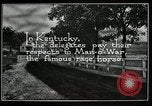 Standbild Man O War Kentucky United States USA, 1924, aus Sekunde 6 historischem Filmmaterial Videoclip 65675030549