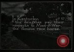 Standbild Man O War Kentucky United States USA, 1924, aus Sekunde 13 historischem Filmmaterial Videoclip 65675030549
