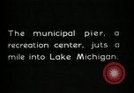 Standbild Die Municipal Pier Chicago Illinois USA, 1924, aus Sekunde 38 historischem Filmmaterial Videoclip 65675030550