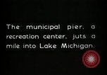Standbild Die Municipal Pier Chicago Illinois USA, 1924, aus Sekunde 39 historischem Filmmaterial Videoclip 65675030550