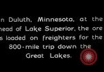 Image of open pit iron mines Minnesota United States USA, 1924, second 42 stock footage video 65675030553