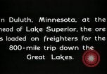 Image of open pit iron mines Minnesota United States USA, 1924, second 45 stock footage video 65675030553
